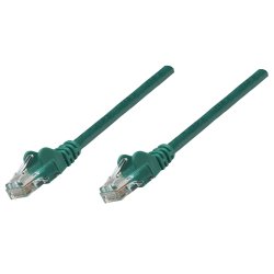 Patchkabel RJ45 S/FTP Cat6 Kupfer LSZH 0,25m grün