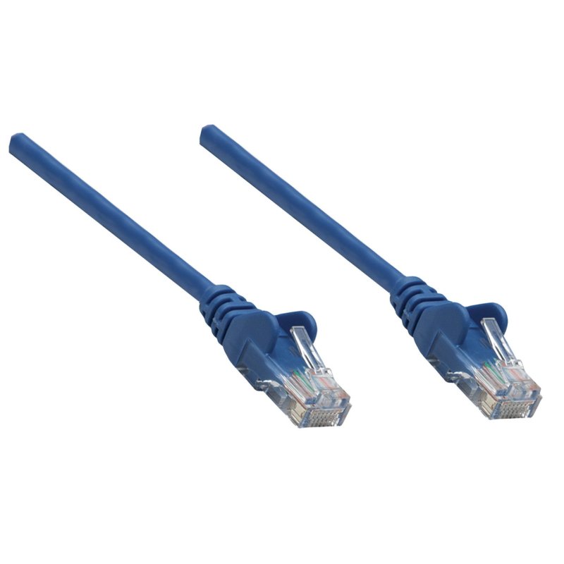 Patchkabel RJ45 S/FTP Cat6 Kupfer LSZH 0,25m blau