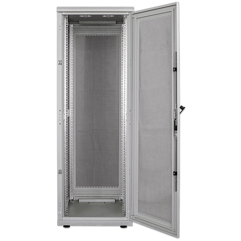 Intellinet 19" Server Cabinet - Free Standing, 42U, 600x1000mm (width x depth), Grey, Assembled, Max 1500kg,