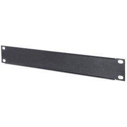 Intellinet Panneau aveugle 10", 1U, cache pour espace inutilisé dans une armoire 10", métal, noir