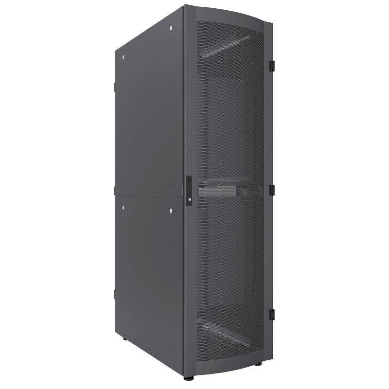 Intellinet Armoire serveur autoportante 19", 42U, 600 × 1200 mm (largeur x profondeur), noire, en kit, charge max.