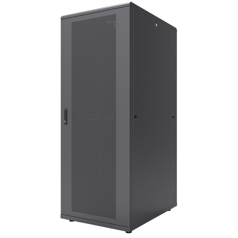 Intellinet 19" Server Cabinet - Free Standing, 47U, 800x1000mm (width x depth), Black, Flatpack, Max 1500kg,