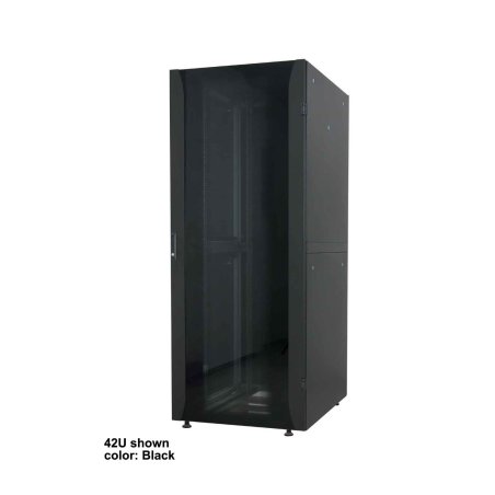 Intellinet 19" Network Cabinet - Free Standing (Premium), 32U, 600x800mm (width x depth), Grey, Flatpack, Max 2000kg,