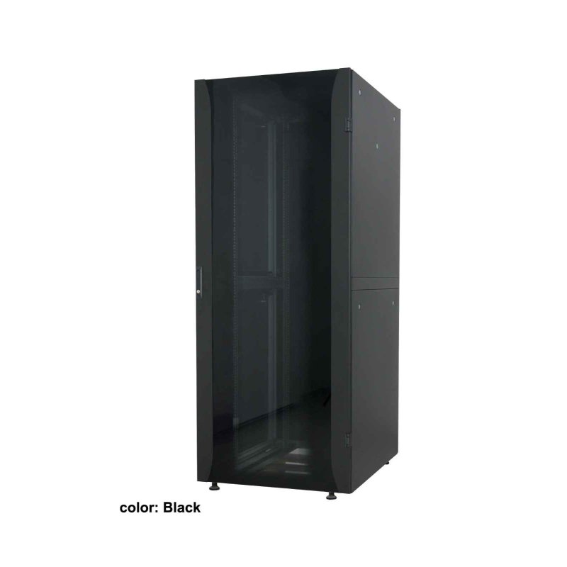 Intellinet 19" Network Cabinet - Free Standing (Premium), 42U, 600x800mm (width x depth), Grey, Flatpack, Max 2000kg,