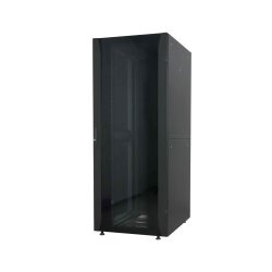 INTELLINET 48,3cm 19zoll Netzwerkschrank Premium Line 22 HE 1322x600x800mm HxBxT vollstaendig montiert Traglast 2000kg
