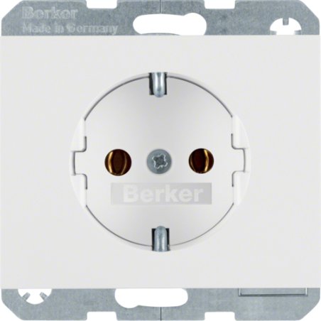 Hager 47157009 socket-outlet Type F White