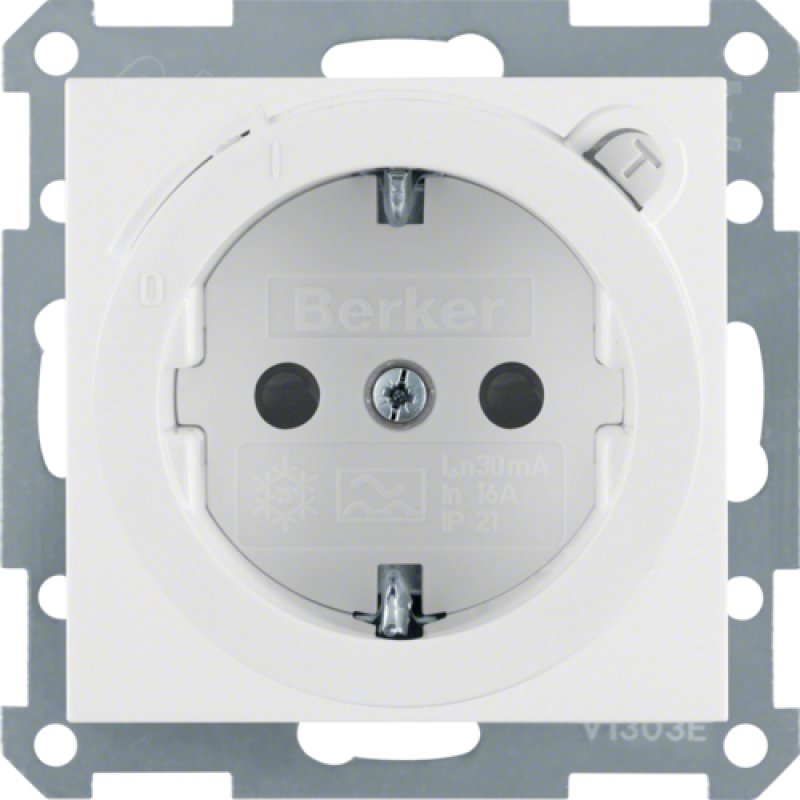 Berker 47088989 socket-outlet Type F White
