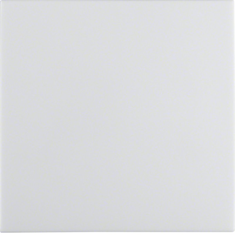 Hager 16208989 Plaque de commutation et obturateur Blanc