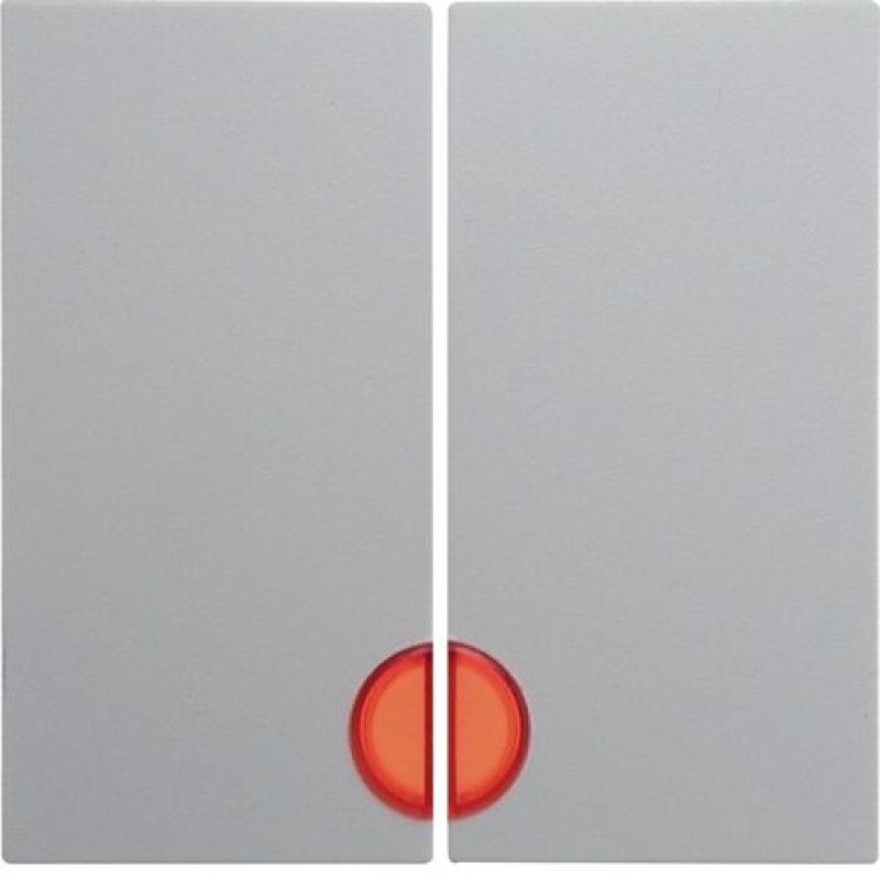 Berker 16278989 Wippen mit roter Linse polarweiss