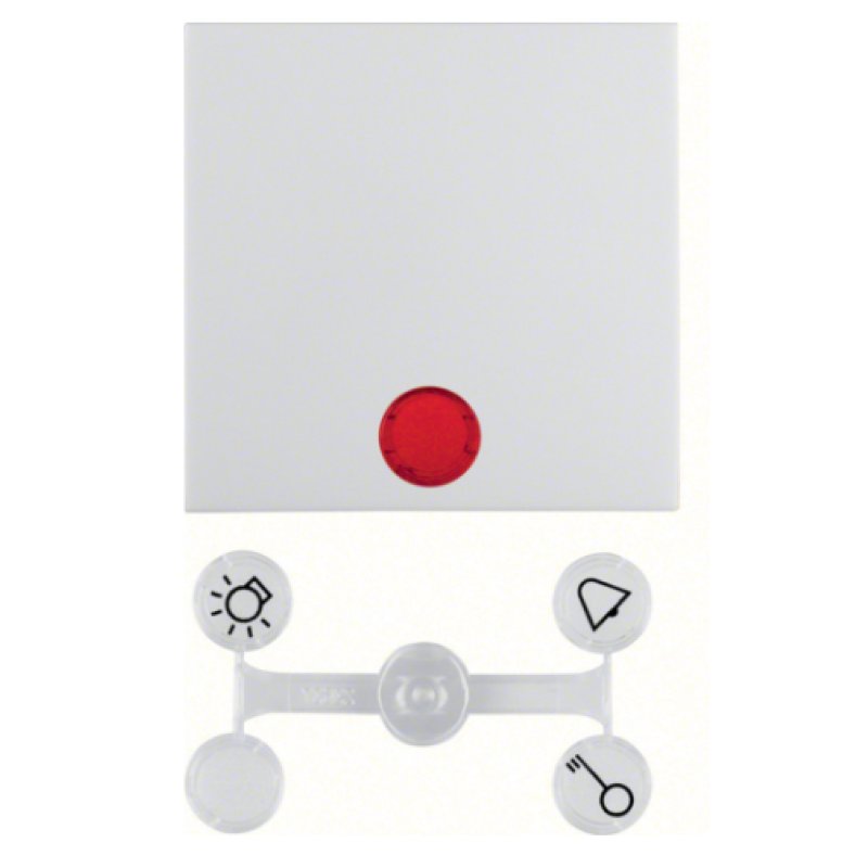 Hager 16218989 wall plate/switch cover White