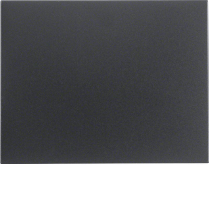 Hager 14057006 wall plate/switch cover Anthracite