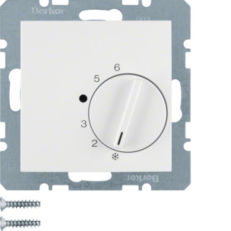 Hager 20268989 thermostat Blanc