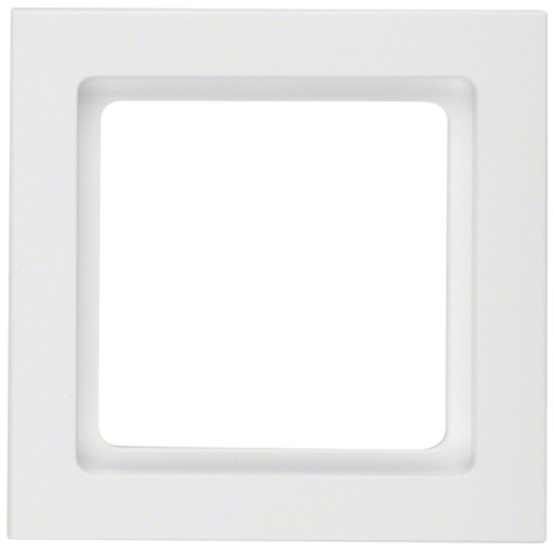 Hager 10116099 wall plate/switch cover White