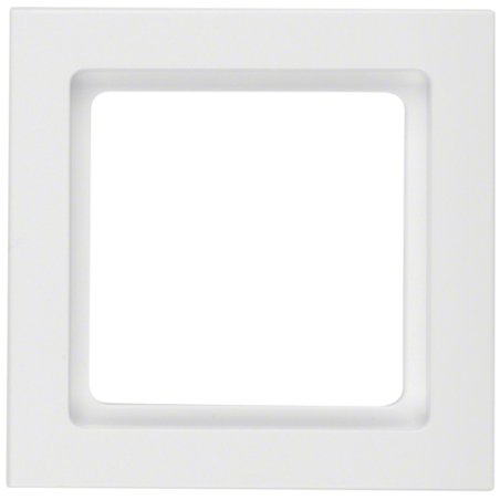 Hager 10116099 Plaque de commutation et obturateur Blanc