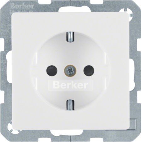 Hager 47236089 socket-outlet White