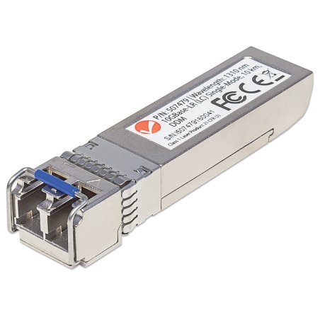 Intellinet Module émetteur-récepteur de réseau SFP fibre 10 Gigabit, 10GBase-LR (LC) monomode, 10 km, 1310 nm,