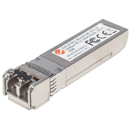 Intellinet Module émetteur-récepteur de réseau SFP fibre 10 Gigabit, 10GBase-SR (LC) multimode, 300 m, 850 nm,