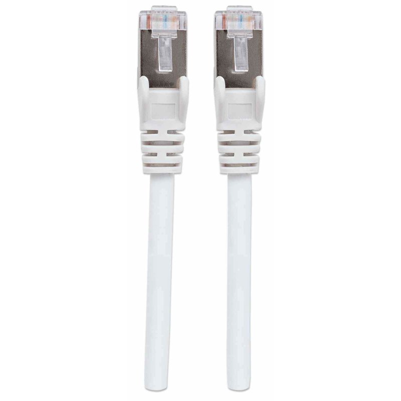 Intellinet 741385 câble de réseau Blanc 2 m Cat7 S/FTP (S-STP)