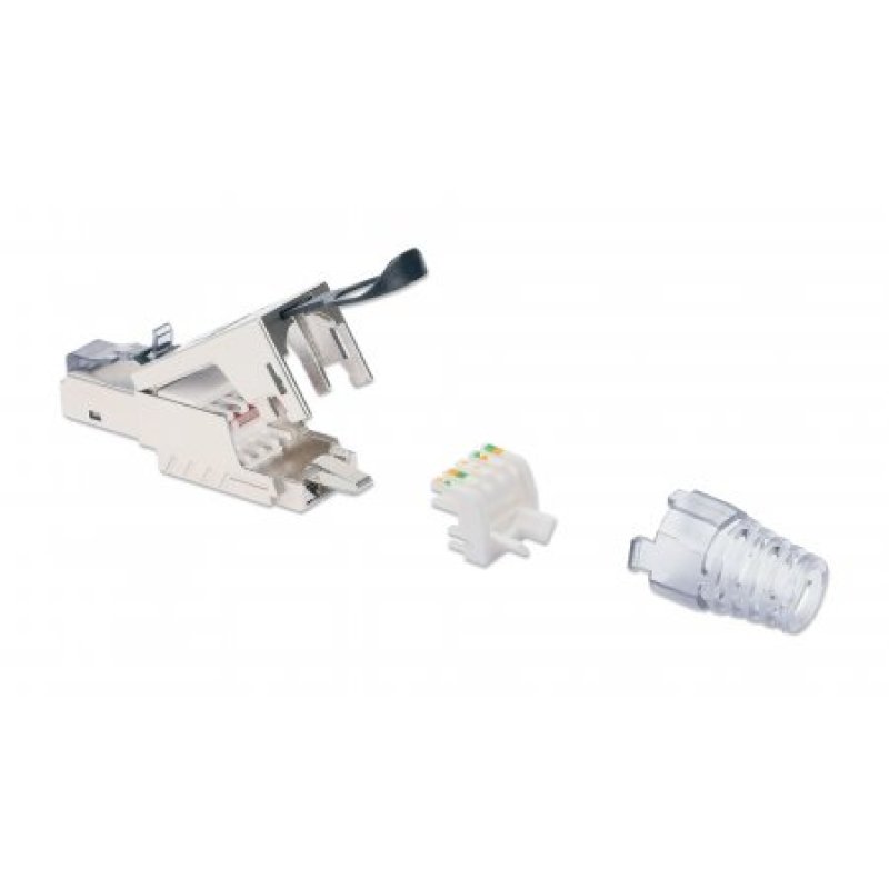 Intellinet 790741 connecteur de fils RJ45 Acier inoxydable