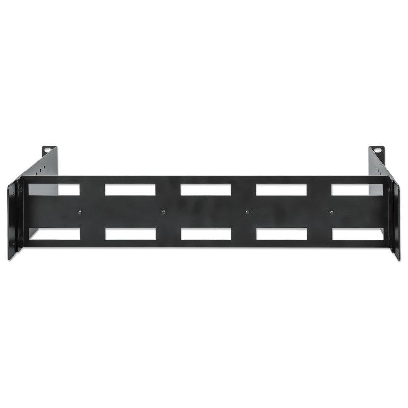 Intellinet 19" Rack Mount Din Rail Kit Depth Adjustable, 2U, box