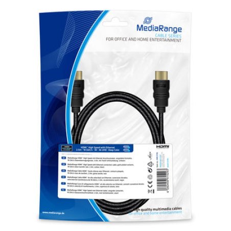 MediaRange HDMI-Kabel MRCS196 2 m