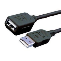 MediaRange MRCS154 USB cable USB 2.0 1.8 m USB A Black