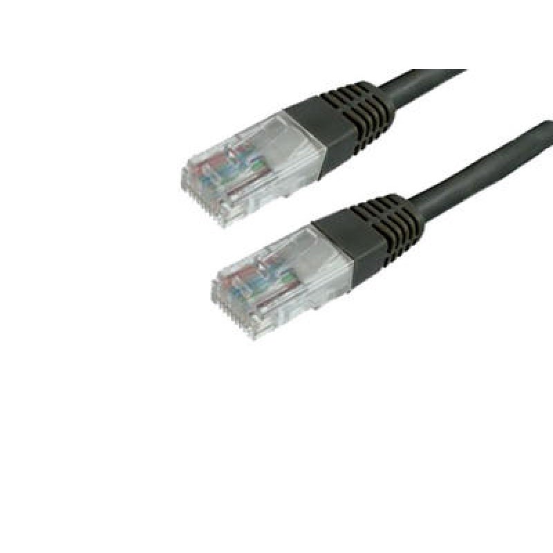 MediaRange MRCS119 câble de réseau Noir 1 m Cat6 S/FTP (S-STP)