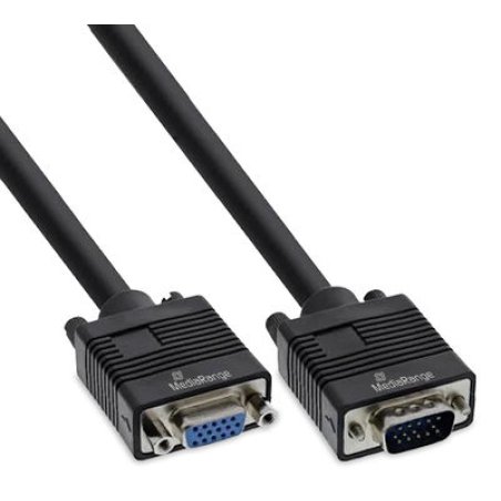 MediaRange MRCS249 VGA cable 2 m VGA (D-Sub) Black