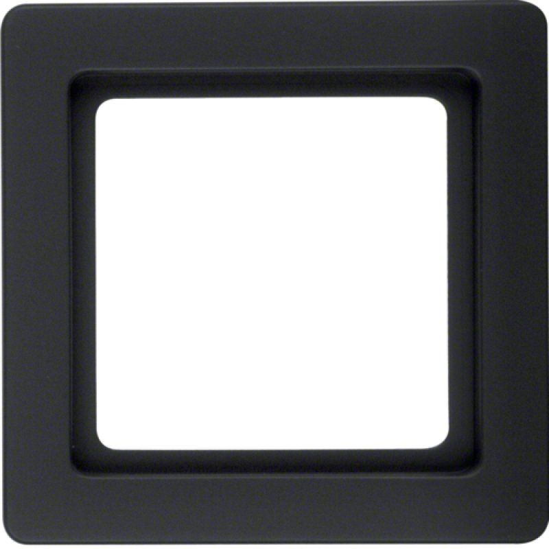 Hager 10116086 Plaque de commutation et obturateur Anthracite