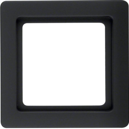 Hager 10116086 wall plate/switch cover Anthracite