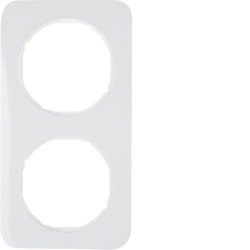 Berker 10122189 Plaque de commutation et obturateur Blanc