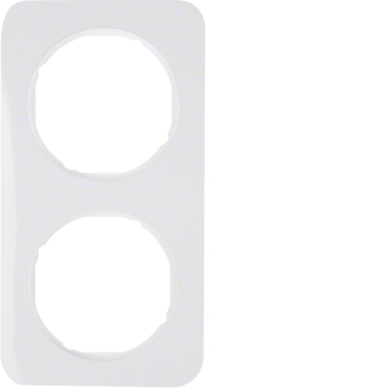 Berker 10122189 Plaque de commutation et obturateur Blanc