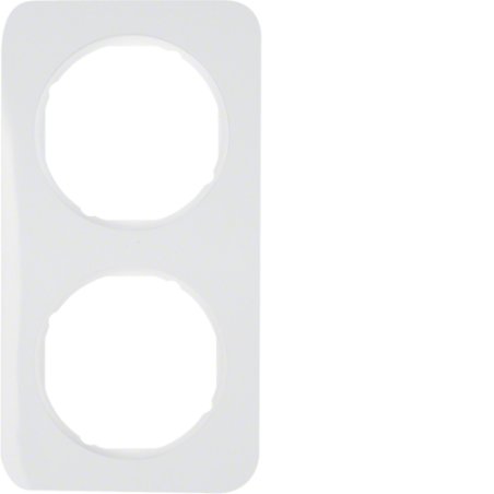 Berker 10122189 Plaque de commutation et obturateur Blanc