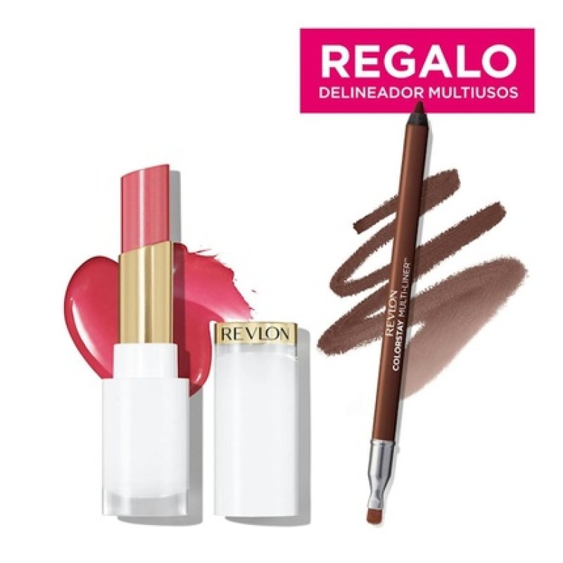 Revlon Duo Glass Shine Lipstick And Multiliner