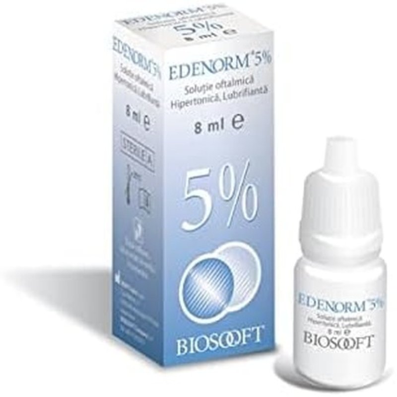 Edenorm 5% Hypertonic Lubricant Eye Solution 10ml