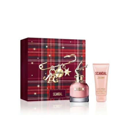 Jean Paul Gaultier Scandal Eau De Parfum 50ml 75ml Body Lotion Set
