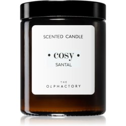 Ambientair Olphactory Santal Candela Profumata Brown Cosy 135 G