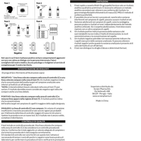 Screen Pharma Hair Drug Test Detects 4 Substances
