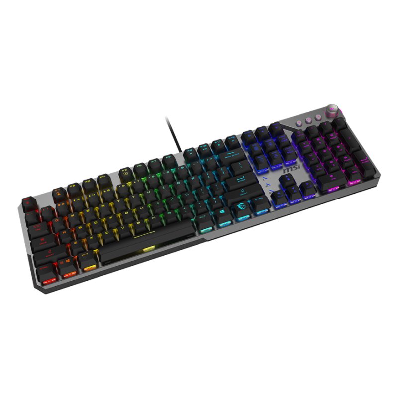 MSI STRIKE 600 SILENT UK clavier Gaming USB QWERTY Noir