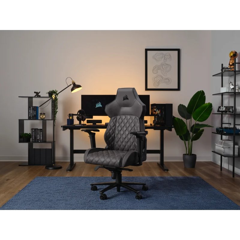 Corsair TC500 LUXE Siège de jeu sur PC Chaise avec assise rembourrée Noir