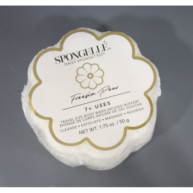 Spongelle Freesia Pear Spongette Loofah Body Scrubber