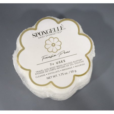 Spongelle Freesia Pear Spongette Loofah Body Scrubber