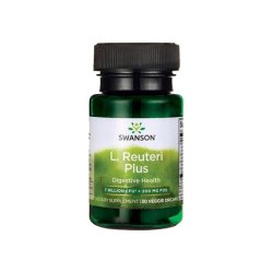 Swanson L Reuteri Plus Probiotic Supplement 30 Vegetarian Capsules
