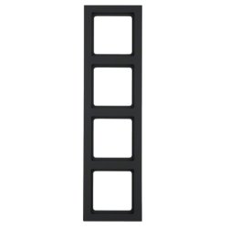 Hager 10146096 wall plate/switch cover Anthracite