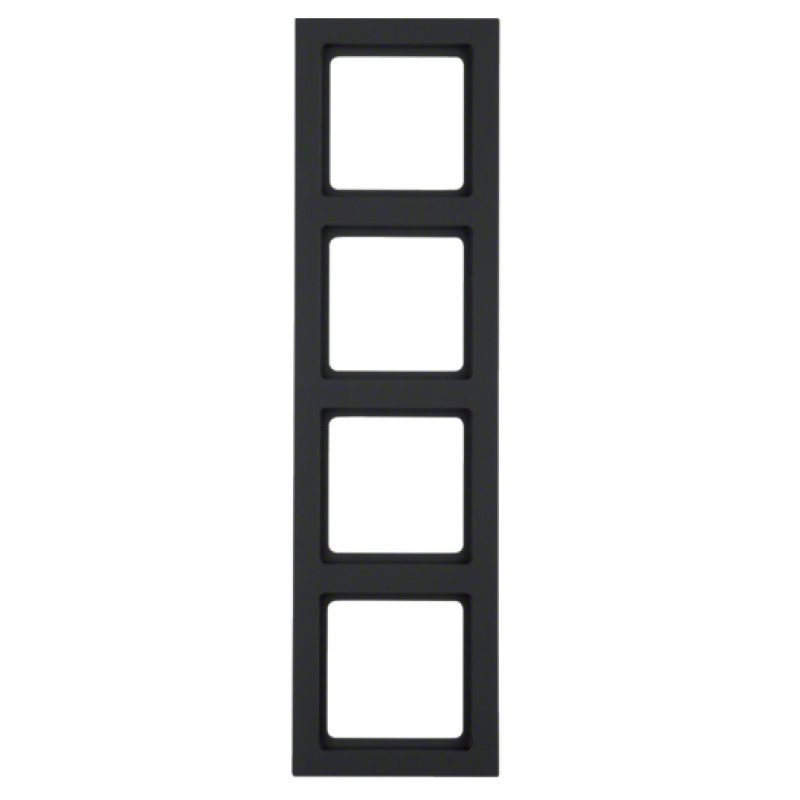 Hager 10146096 wall plate/switch cover Anthracite