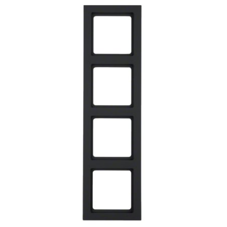 Hager 10146096 wall plate/switch cover Anthracite