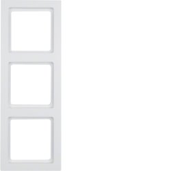 Berker 10136099 Plaque de commutation et obturateur Blanc