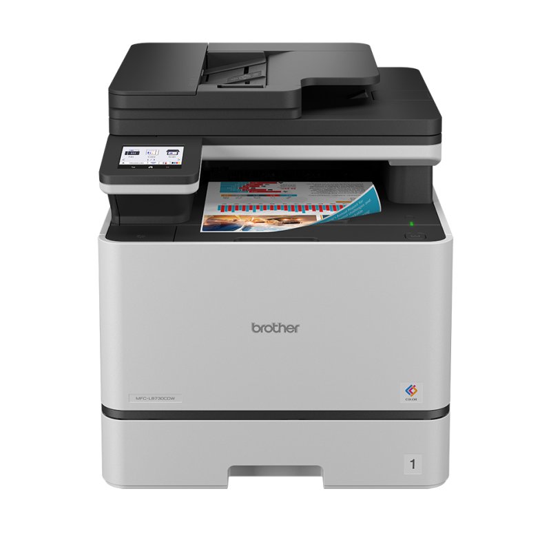 BROTHER MFC-L8730CDW 4-in-1 MFP Duplex 31ppm A4 USB 250 Sheet Tray Dual Band WLAN