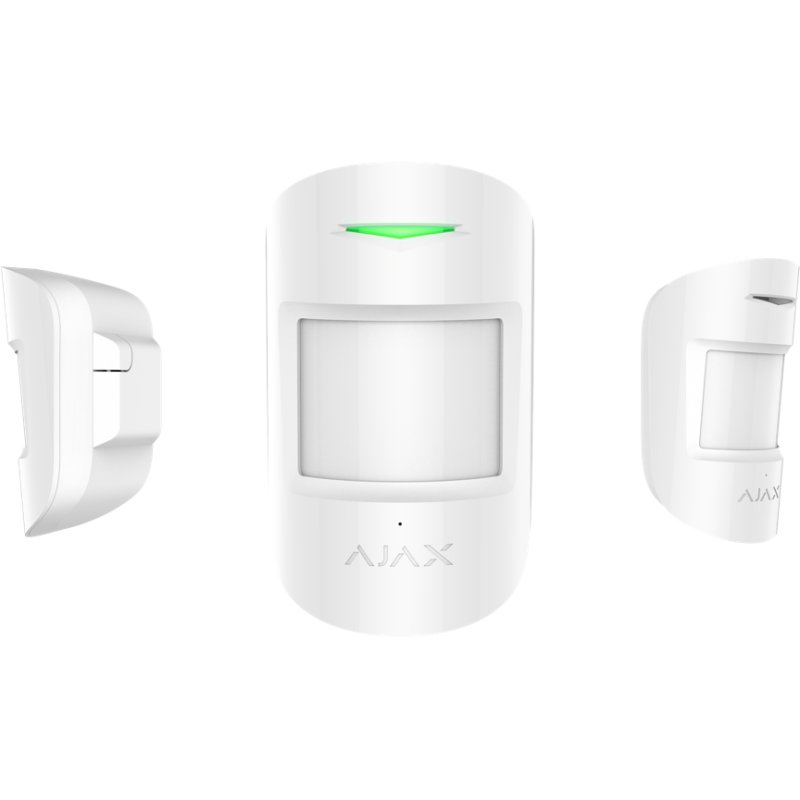 Ajax CombiProtect Passive infrared (PIR) sensor Wireless Wall White