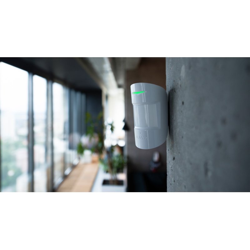 Ajax CombiProtect Passive infrared (PIR) sensor Wireless Wall White